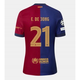 Barcelona Frenkie de Jong #21 Hjemme skjorte 2024-25 Kortermet